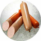 Plastic casing sausage products